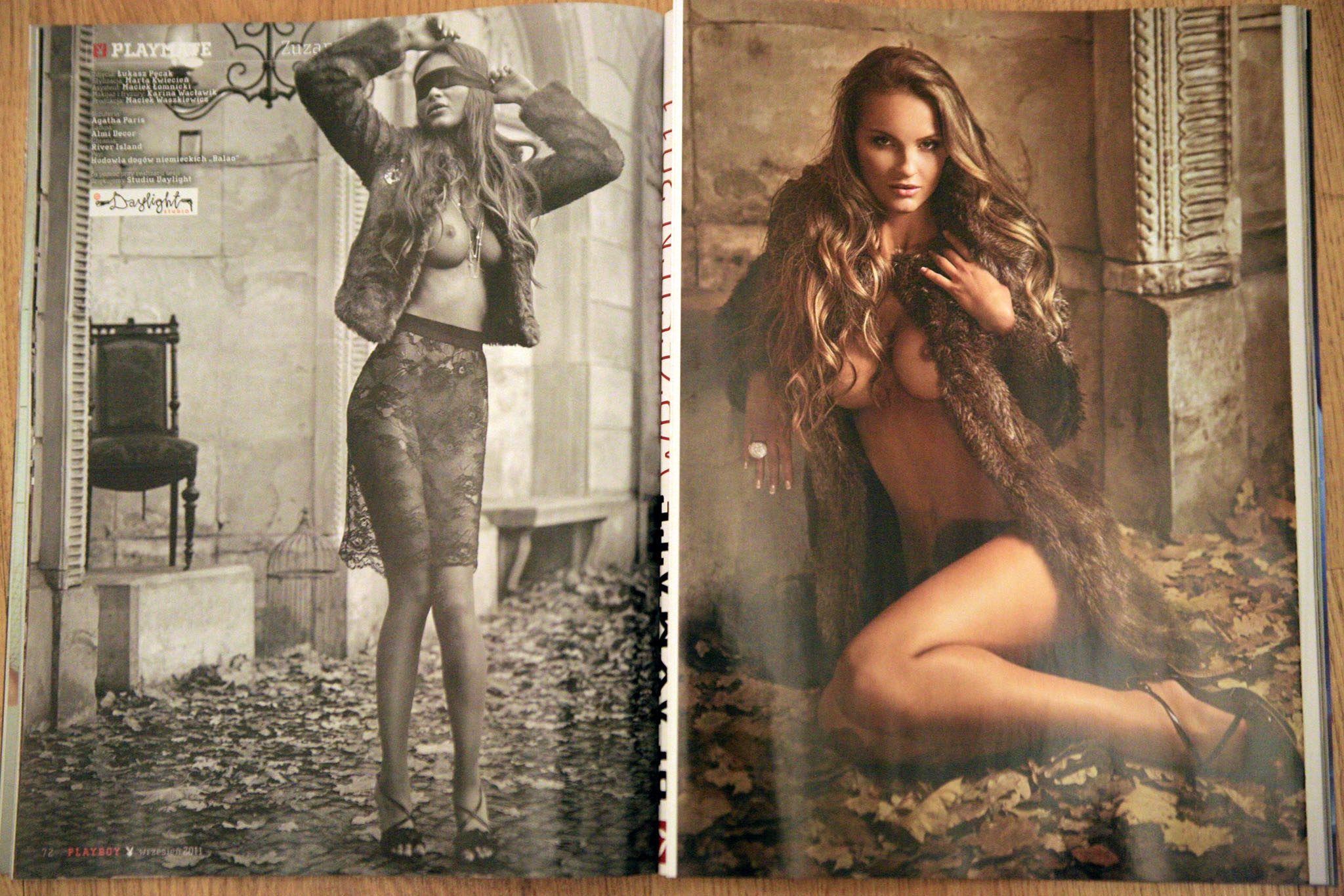 Zuzanna Chyba, glamour magazine editorial